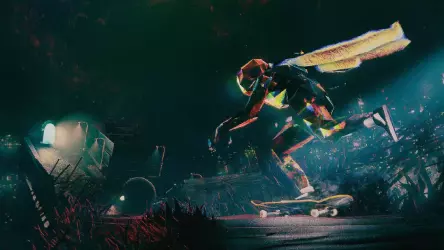 Обзор Skate Story: Уникальная игра о скейтбординге с потрясающей стилизованной графикой в мрачном подземном мире