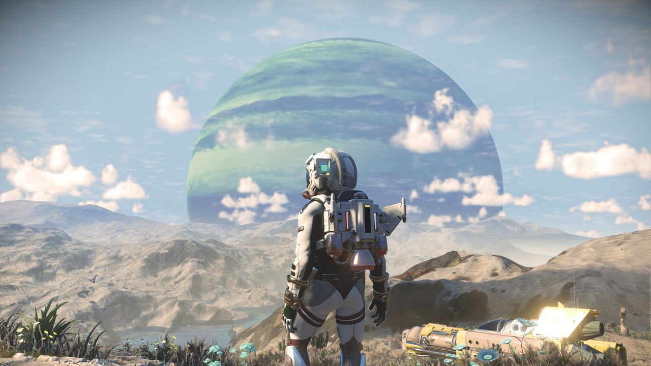 Среди 18 квинтиллионов планет в No Man's Sky только одна — настоящий рай, где инопланетяне переживают неожиданно пикантные моменты: 
